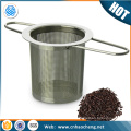 Extra-fine double mesh stainless steel coffee tea infuser /tea filter strainer